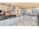 Well-appointed kitchen with white cabinets, granite countertops, stainless steel appliances, and tiled flooring accents at 108 Outside Loop Ln, Mooresville, NC 28117