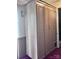 A closet is shown in this room's interior at 110 Shawnee Trl, Mount Gilead, NC 27306