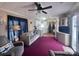 Cozy living room featuring nautical decorations, bright lighting, and comfortable seating at 110 Shawnee Trl, Mount Gilead, NC 27306
