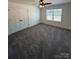 Spacious bedroom with carpet, ceiling fan, closet and natural light at 1300 Austin Chaney Rd, Wingate, NC 28174