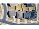 Aerial view of rooftops of homes showcasing a neighborhood layout and design at 19113 Hawk Haven Ln, Charlotte, NC 28278