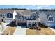 Beautiful two-story home featuring a two-car garage, and landscaped yard at 19113 Hawk Haven Ln, Charlotte, NC 28278