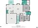 Detailed floor plan showcasing the layout of this 1195 sq ft home at 2018 Arlington Ave, Statesville, NC 28677