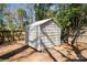 Well-maintained shed in backyard is perfect for extra storage, and keeping your yard organized at 2727 Hilliard Dr, Charlotte, NC 28205