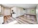 Modern kitchen with stainless steel appliances, granite countertops, and hardwood flooring at 509 Holly St, Statesville, NC 28677