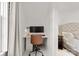 Small but functional office nook with desk, drawers, and a chair at 5421 Woodcreek Dr, Charlotte, NC 28226