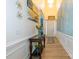 Grand foyer with high ceilings, elegant decor, and hardwood floors at 7133 Sumters Camp Trl, Fort Mill, SC 29707
