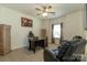 Comfortable home office with natural light and neutral colored walls at 7133 Sumters Camp Trl, Fort Mill, SC 29707
