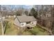 Backyard view showcasing a private deck, and a lush green lawn at 910 Pine Knoll Rd # 13, Fort Mill, SC 29715