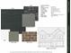 Rendering of exterior finishes; dark siding, gray door, brick skirt, and dual-black roof at 1809 Country Club Rd, Lincolnton, NC 10757