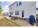Backyard patio with a picnic table, offering a comfortable outdoor space for relaxation and entertainment at 2076 Brightflower Ln, York, SC 29745
