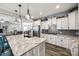 Bright kitchen with a large island, stainless steel appliances, and ample counter space at 2076 Brightflower Ln, York, SC 29745