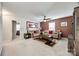 Inviting living room featuring plush sofas, a coffee table, and abundant natural light at 2076 Brightflower Ln, York, SC 29745