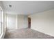 Bright bedroom features neutral walls, plush carpet and a large window at 2177 Galloway Sw Ln, Concord, NC 28025