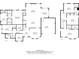 Detailed floor plan showcasing the layout of a two-story home including room dimensions at 3013 Arsdale Rd, Waxhaw, NC 28173