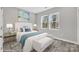 Comfortable bedroom with natural light, stylish decor, and a peaceful ambiance at 427 Queens Ct, Gastonia, NC 28052
