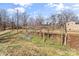 Backyard with wooden grape vine support at 605 18Th Nw St, Hickory, NC 28601