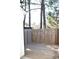 Backyard featuring a wooden deck and fence offers a secluded outdoor space at 12742 Spirit Bound Way, Charlotte, NC 28273