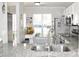 Kitchen showcasing granite counters, stainless appliances and bright natural lighting at 12742 Spirit Bound Way, Charlotte, NC 28273