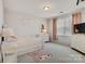 Bright bedroom with natural light, carpet flooring, and stylish furnishings; great for a cozy retreat at 14815 Superior St, Charlotte, NC 28273