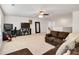 Upstairs bonus room with a ceiling fan, and plenty of space for recreation and lounging at 14815 Superior St, Charlotte, NC 28273
