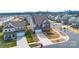Attractive two-story home boasts a two-car garage, well-maintained lawn, and complementary exterior colors in a Gathering-friendly neighborhood at 14815 Superior St, Charlotte, NC 28273