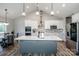Well-equipped kitchen with an island, stainless steel appliances, and lots of storage at 150 Belk Estate Dr, Mooresville, NC 28115