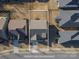 Aerial view of a single-Gathering home showcasing the layout and surrounding neighborhood at 15035 Batteliere Dr, Charlotte, NC 28278