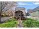 Charming home with a screened porch, walkway, and freshly manicured lawn at 16504 Knox Run Rd, Huntersville, NC 28078