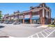 Commercial building with various businesses and ample parking at 19915 Lamp Lighters Way, Cornelius, NC 28031