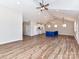 Open floor plan featuring a spacious living room leading into a modern kitchen with a large island at 2328 Kingsburry Rd, York, SC 29745