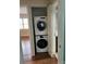 Laundry closet featuring a stackable washer and dryer at 2921 Fort St, Charlotte, NC 28205