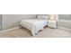 Neutral bedroom with carpet, single bed, and side table at 2934 Hiddenbrook Way, Fort Mill, SC 29707