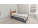 Neutral bedroom with carpet, single bed, dresser, and window at 2934 Hiddenbrook Way, Fort Mill, SC 29707