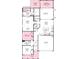 Layout showing gathering room, kitchen, owner's suite, bedrooms, and garage at 305 Basil Dr, Indian Trail, NC 28079
