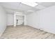 Unfinished basement with concrete walls and vinyl flooring at 3200 Highview Rd, Charlotte, NC 28210