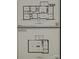 Detailed floor plan showcasing the layout of the home's first floor and basement, with dimensions at 3200 Highview Rd, Charlotte, NC 28210
