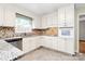 Bright kitchen with stainless steel appliances, granite countertops and tile backsplash at 3200 Highview Rd, Charlotte, NC 28210