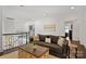 Cozy second-floor sitting area with a comfortable couch and a view to the level below at 5231 Lila Wood Cir, Charlotte, NC 28209