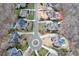 This aerial view showcases the home's location within a well-planned neighborhood at 618 Bannerman Ln, Fort Mill, SC 29715