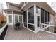 Enclosed screened porch with a grill for seamless indoor/outdoor living at 618 Bannerman Ln, Fort Mill, SC 29715