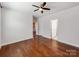 Bright bedroom with hardwood floors and neutral walls offering a welcoming and serene space at 6332 Kennard Dr, Charlotte, NC 28216