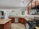 Kitchen featuring granite countertops, tile backsplash and stainless steel appliances at 809 Circle Trace Rd, Monroe, NC 28110