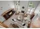 Overhead shot showcasing the spacious living room layout and design at 809 Circle Trace Rd, Monroe, NC 28110