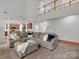 Spacious living area with open floor plan, comfortable seating, and modern decor at 809 Circle Trace Rd, Monroe, NC 28110