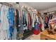 Spacious walk-in closet with ample shelving and hanging space for organized storage at 919 Pennington Dr, Indian Land, SC 29720