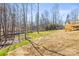 Large backyard with a new deck and beautiful green space, perfect for outdoor activities at 1173 Yorkdale Ln, Lincolnton, NC 28092