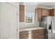 Kitchen featuring wooden cabinets, stainless steel appliances, and stone countertops at 1173 Yorkdale Ln, Lincolnton, NC 28092