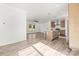 Spacious living room and kitchen with hardwood floors and modern lighting at 1173 Yorkdale Ln, Lincolnton, NC 28092