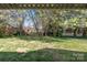 Spacious backyard with well-maintained lawn and mature trees, perfect for outdoor activities and relaxation at 1207 Overhill Rd, Salisbury, NC 28144